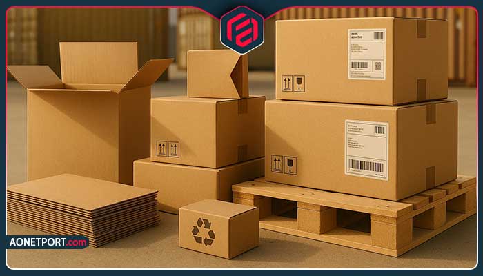 بسته بندی مقوایی و کارتنی برای صادرات