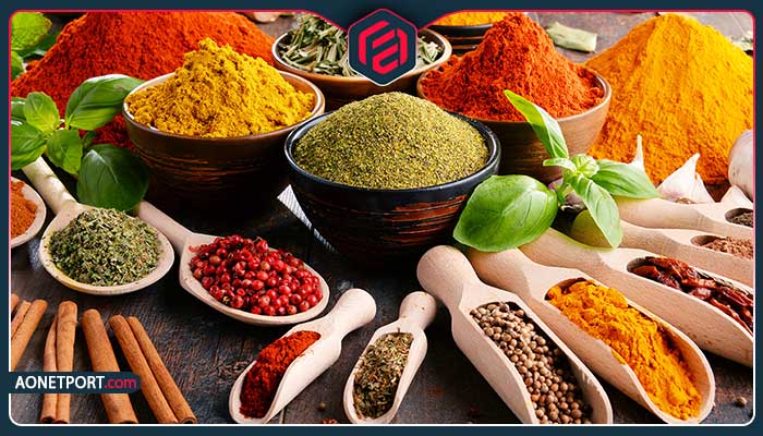 ادویه جات و گیاهان خشک شده